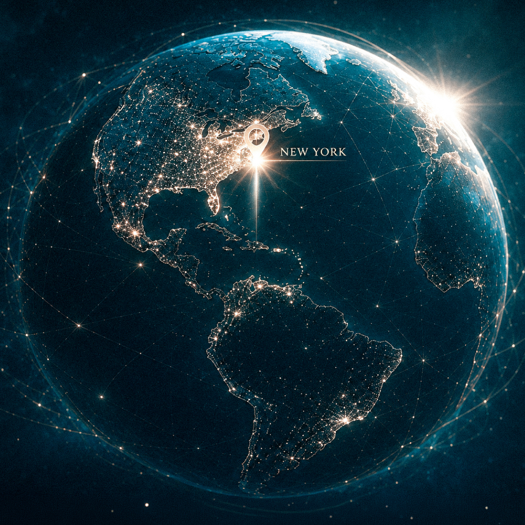 Global strategic network visualization